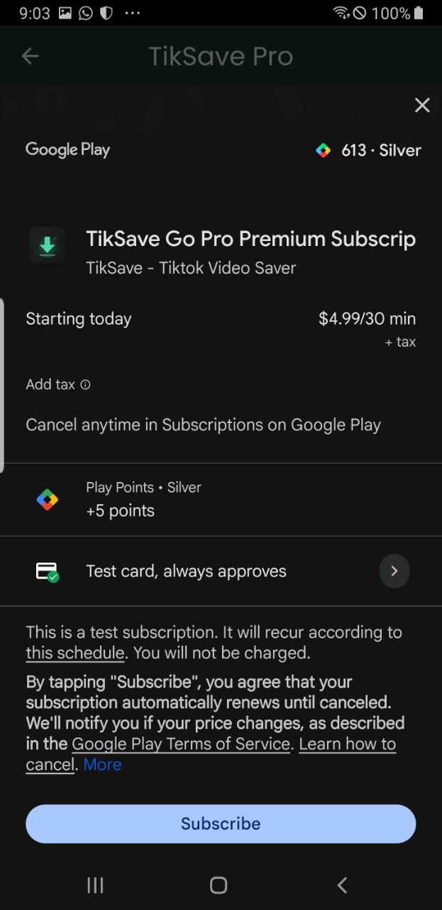 Payment